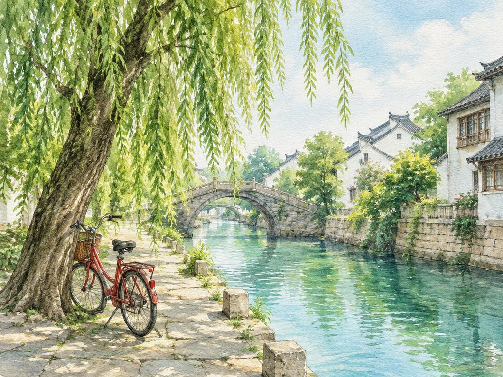 柳岸骑行记